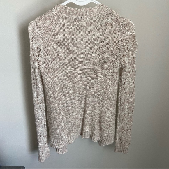 Charlotte Russe Size XS Tan Cardigan Sweater - Picture 2 of 4